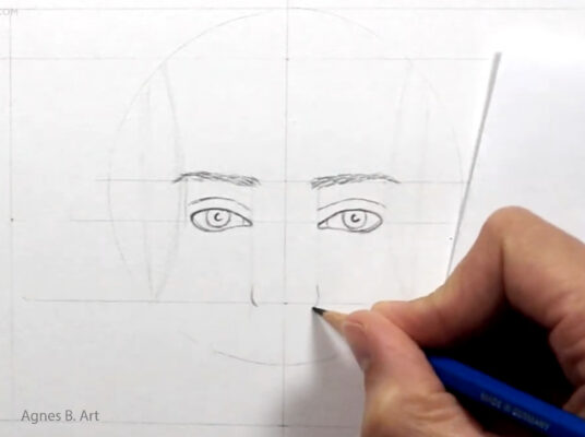 How to Draw a Realistic Face 13