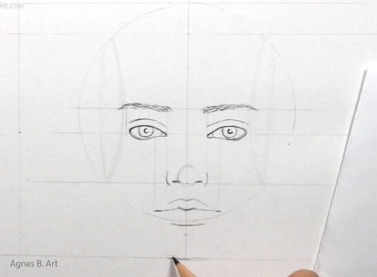 How to Draw a Realistic Face 19