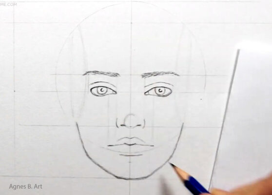 How to Draw a Realistic Face 20
