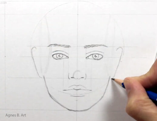 How to Draw a Realistic Face 21