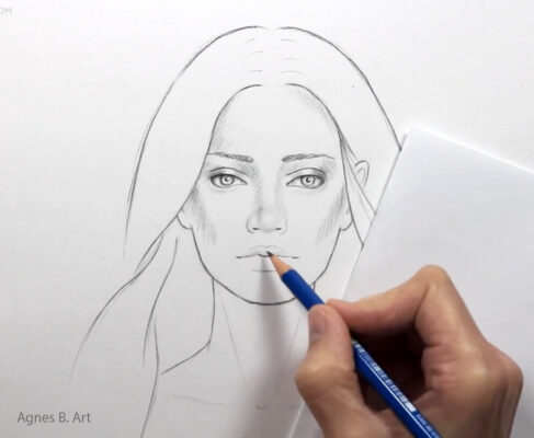 How to Draw a Realistic Face 27